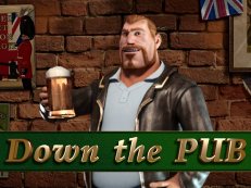 down the pub