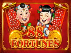 88 Fortunes slot light and wonder